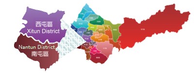 Zhongxing Land Office's jurisdictions Zhongxing Land Office's jurisdictions